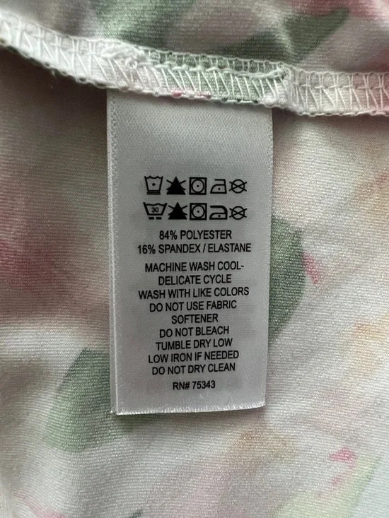 Tommy Bahama Active Sleeveless Top Floral Women’s Size Small - Picture 4 of 4